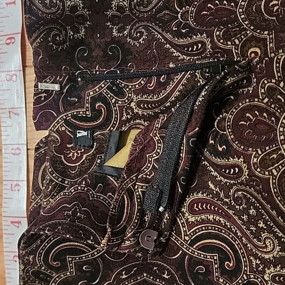 WorkOrder Bohemian Paisley Pants - Picture 6 of 16